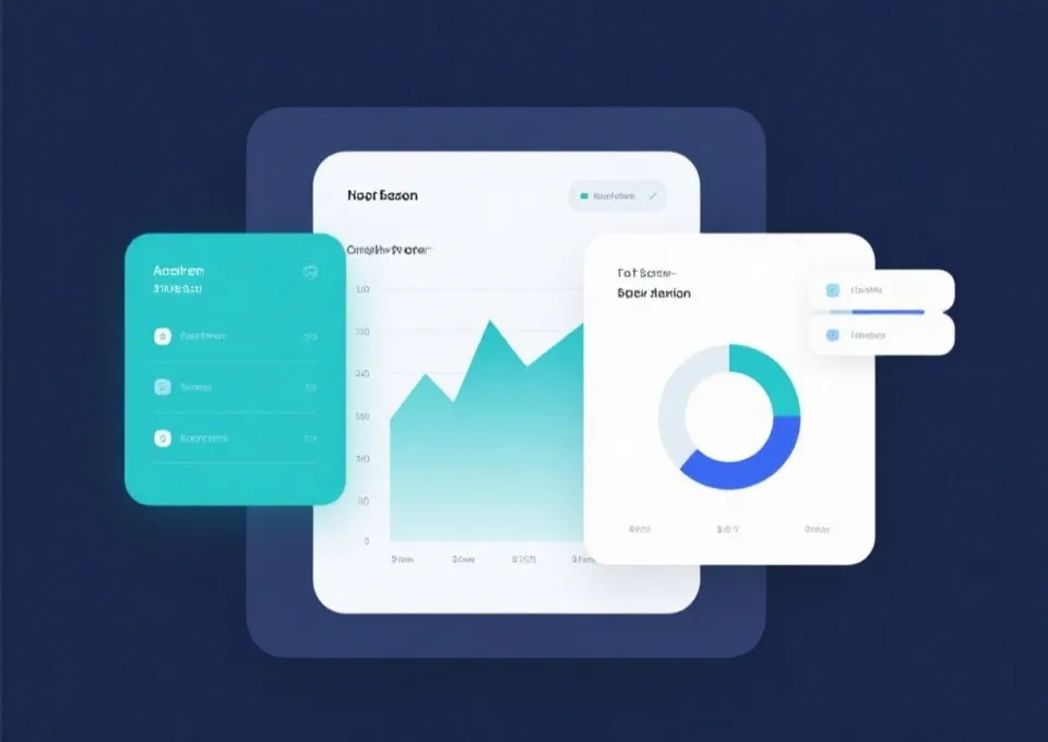 澳洲幸运5数据仪表盘示意图
