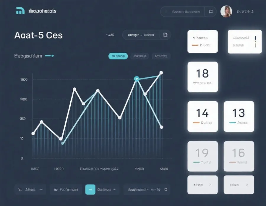 走势图与数据分析示意图